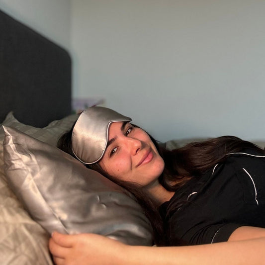 HeroSleep Traumschlafmaske aus Seide
